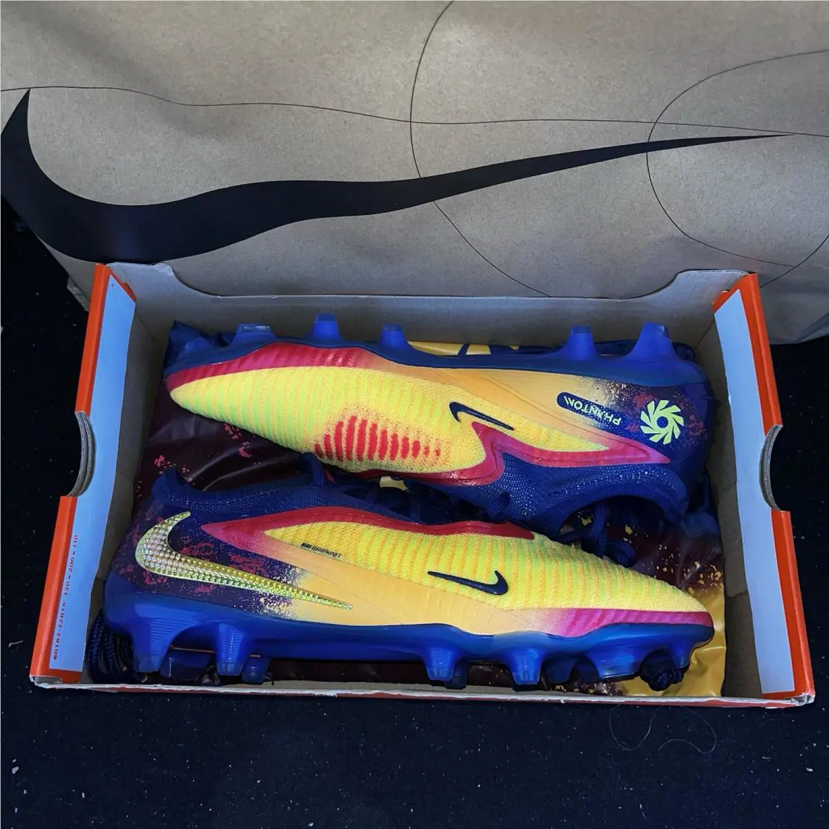 Nike shoes - Nike Phantom 6 - Phantom - HQ2332-800 - Orange 5
