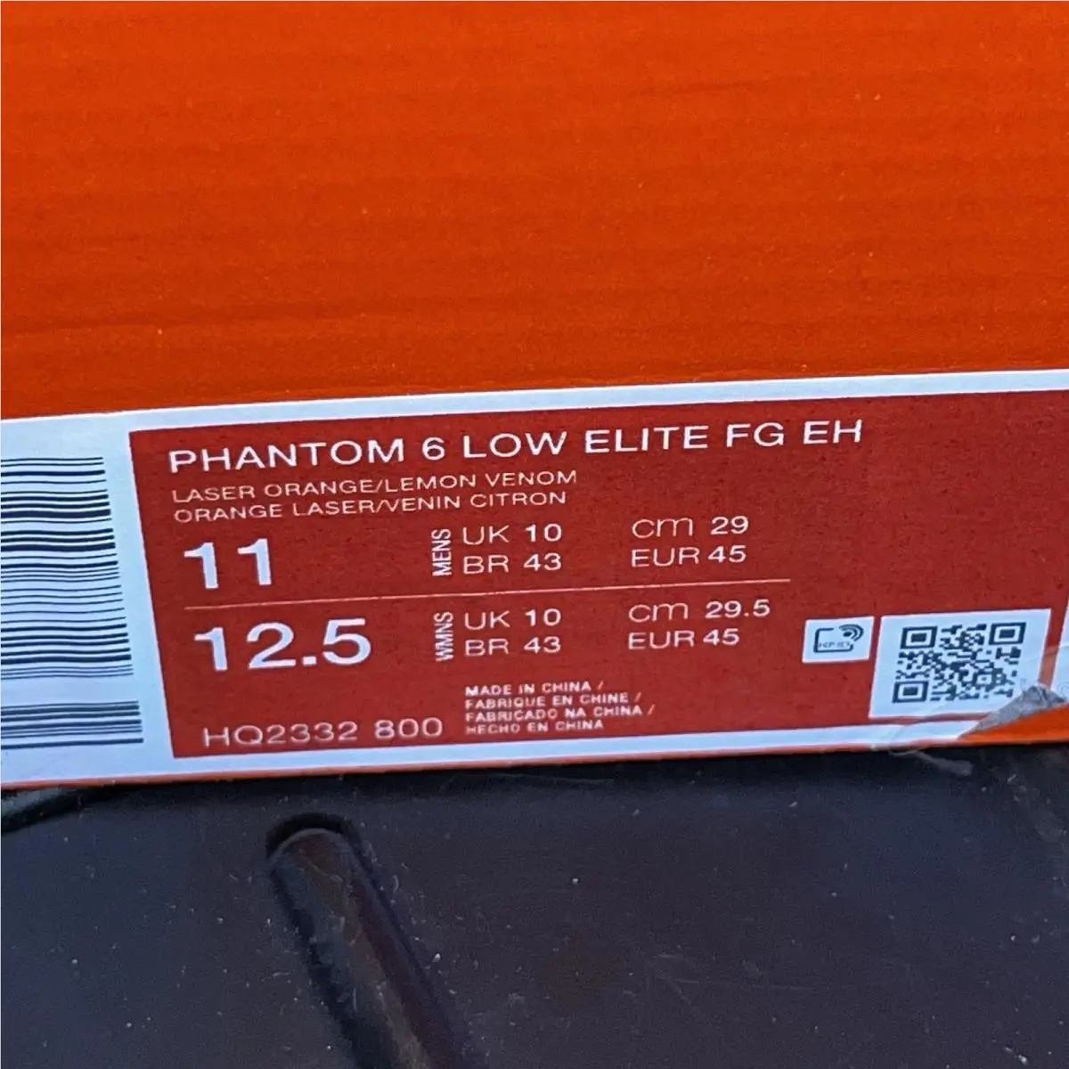 Nike shoes - Nike Phantom 6 - Phantom - HQ2332-800 - Orange 6