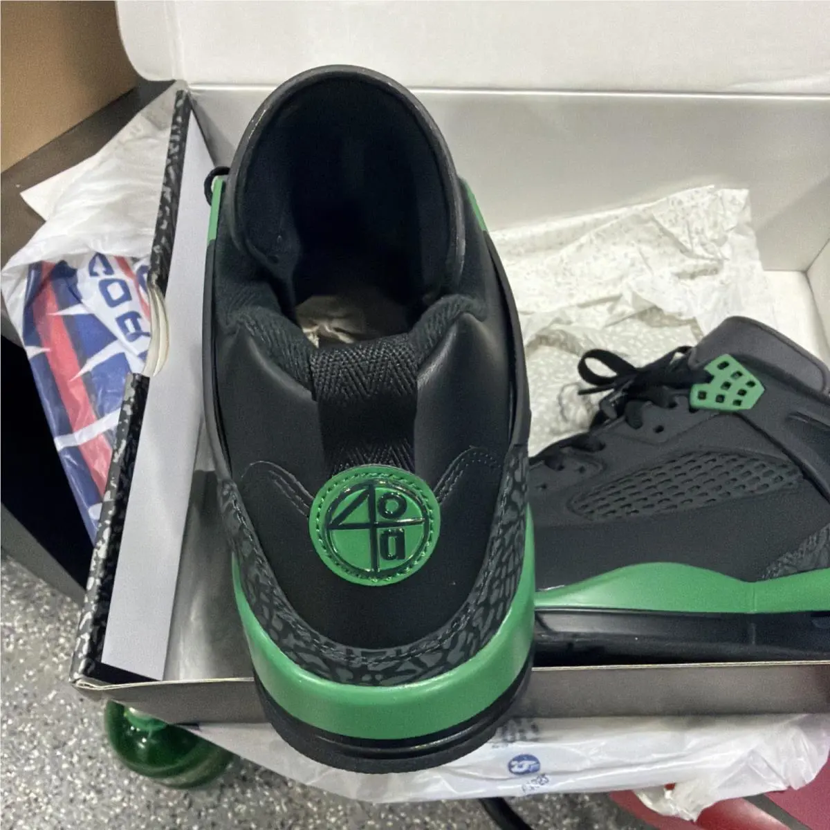 Nike shoes - Jordan Spizike - Spizike - Black/Anthracite/Pine Green 1