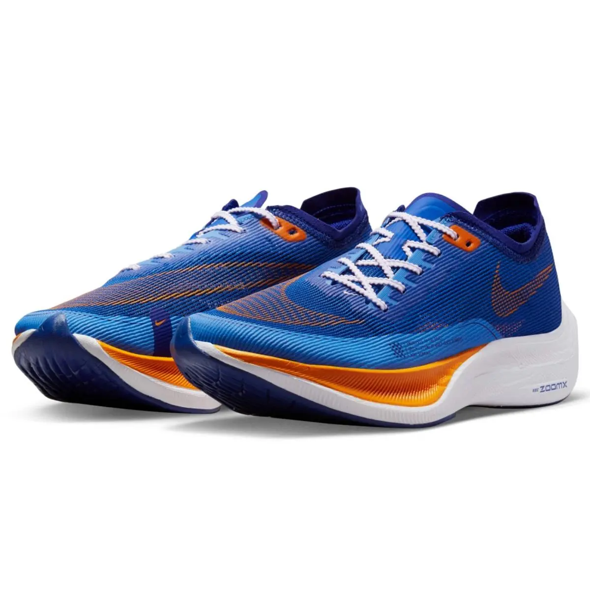 Nike shoes - Nike ZoomX Vaporfly Next% 2 - FD0713-400 - Game Royal/Vivid Orange/White (UPC: 196155203899) 0