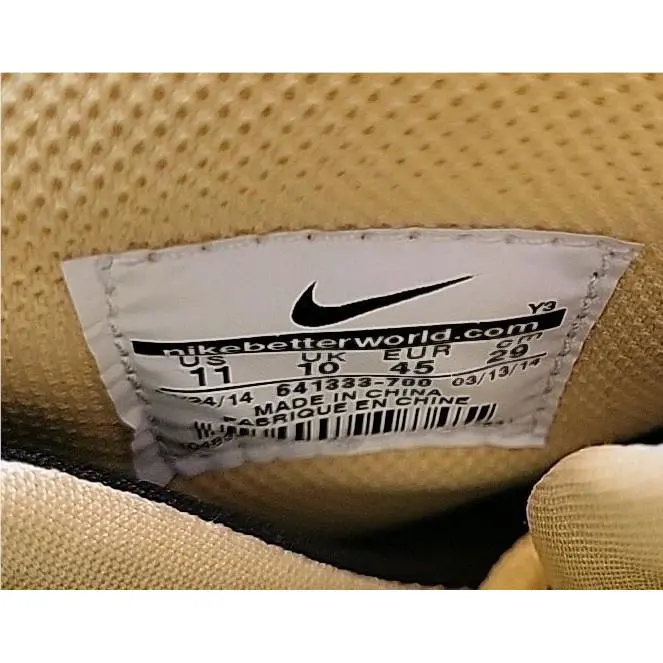 Nike shoes - Nike Sonic Flight - Sonic Flight - yellow black 8