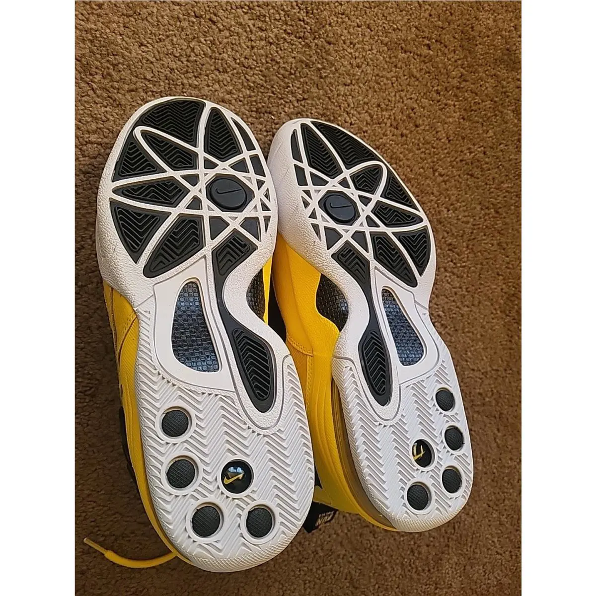 Nike shoes - Nike Sonic Flight - Sonic Flight - yellow black 7