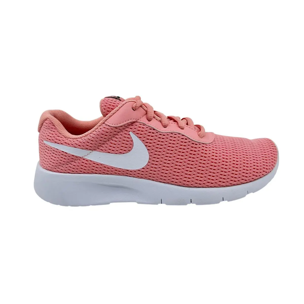 Nike Tanjun GS Bleached Coral Pink Kids Girls Size 6 Athletic Sneaker - Pink, Manufacturer: Bleached Coral Pink