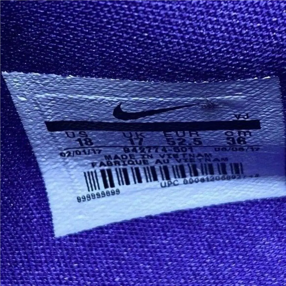 Nike shoes - Nike Hyperdunk 2017 - Hyperdunk - 942774-501 - Purple 6