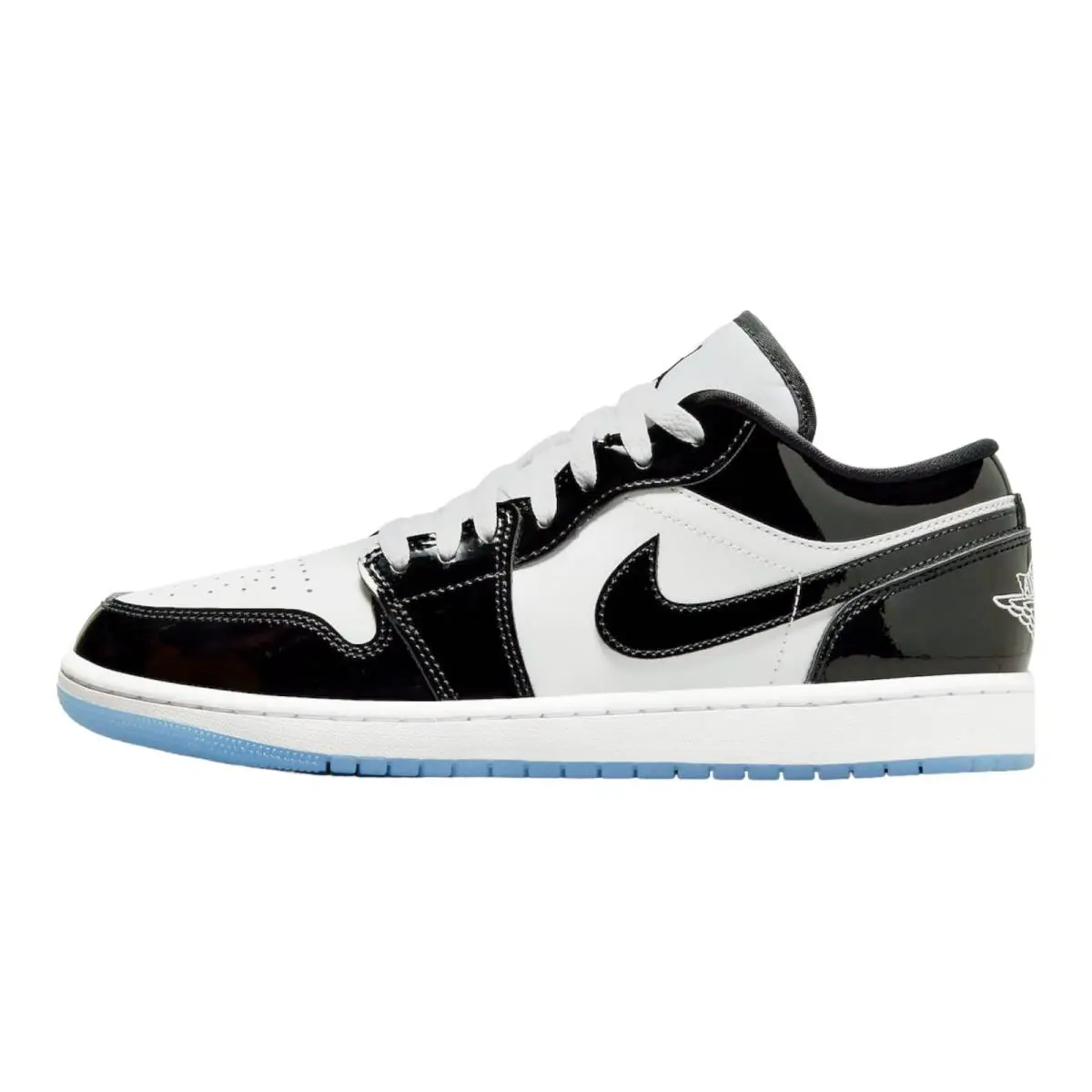 Nike Air Jordan 1 Low Men`s Shoes White/black DV1309-100 9 - White Black
