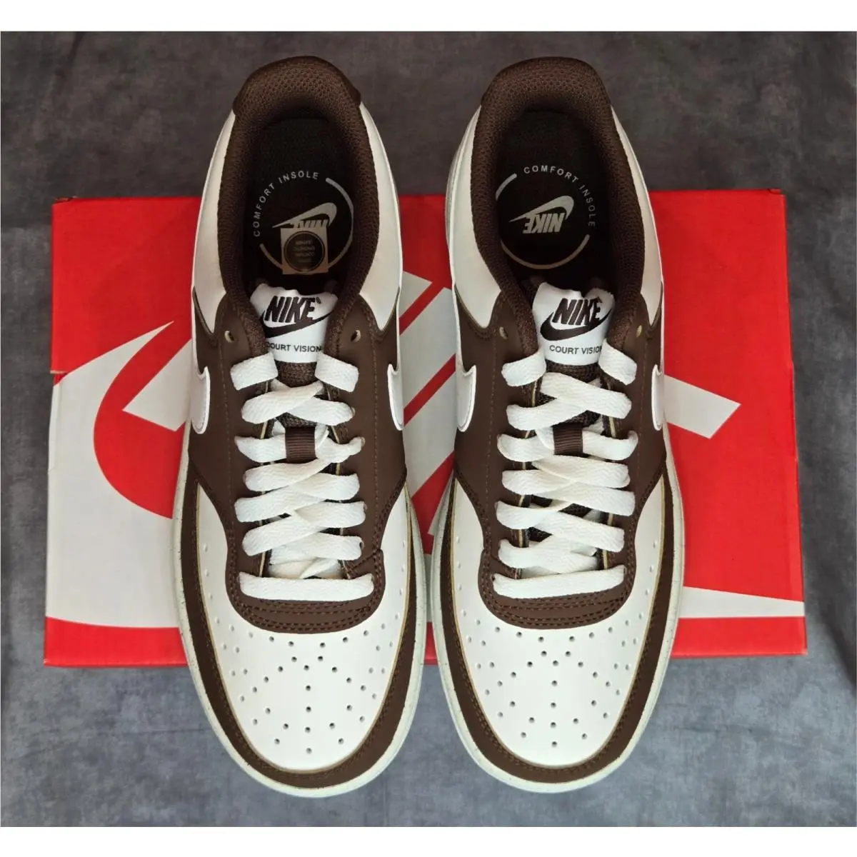 Nike shoes - Nike Court Vision - Court Vision - IM1652-101 - Brown 0