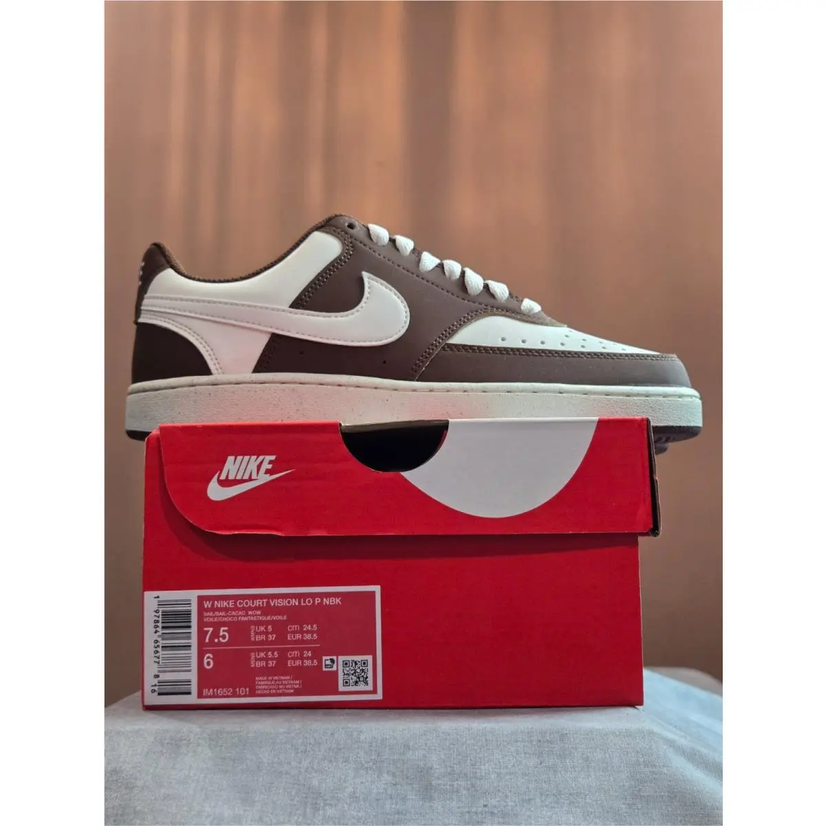 Nike shoes - Nike Court Vision - Court Vision - IM1652-101 - Brown 1