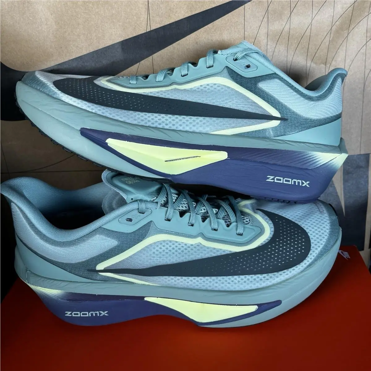 Nike Zoom Fly 6 Cannon Seaweed Light Silver Nby FN8454-003 Running Size 12