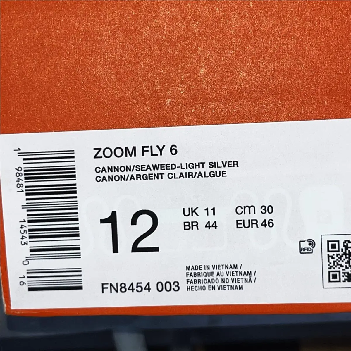 Nike shoes - Nike Zoom Fly 6 - Zoom Fly - FN8454-003 - Blue 6