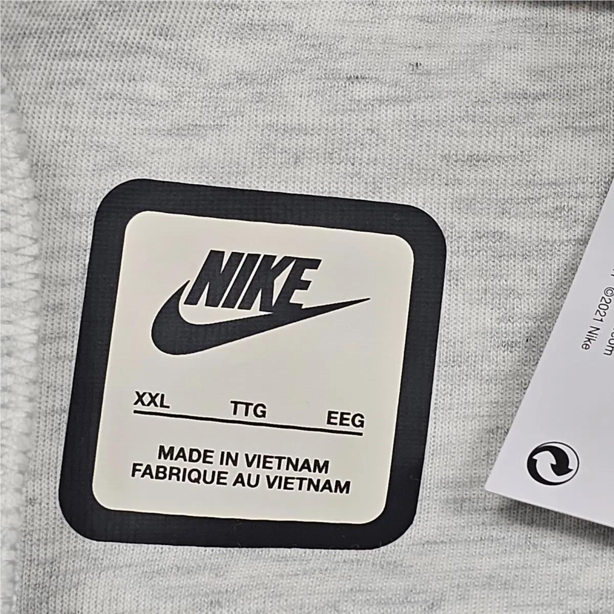 Nike clothing - FB8330-013 - FB8330-013 - LIGHT GREY/HTR/BLACK 3