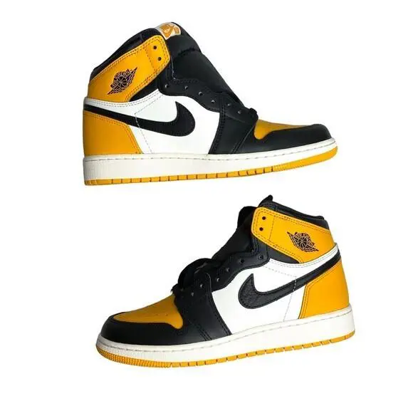 Nike shoes - Air Jordan 1 - Air - Yellow (UPC: 0196149164052) 3