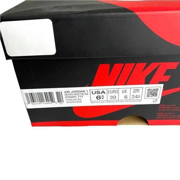 Nike shoes - Air Jordan 1 - Air - Yellow (UPC: 0196149164052) 10