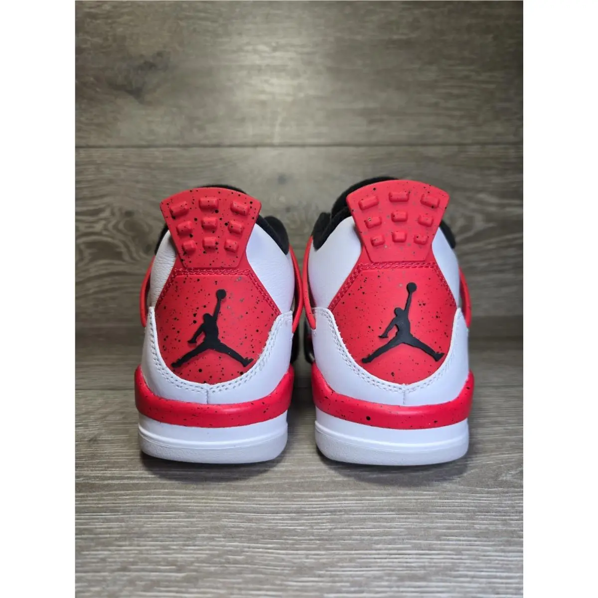 Nike shoes - Nike Air Jordan 4 Retro - 408452-161 - White / Fire Red / Black / Neutral Grey 2
