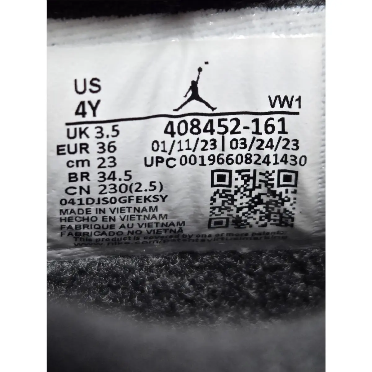 Nike shoes - Nike Air Jordan 4 Retro - 408452-161 - White / Fire Red / Black / Neutral Grey 4