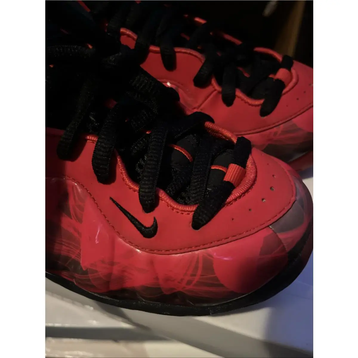 Nike shoes - Nike Air Foamposite - Air Foamposite - 641745-600 - Red (UPC: 0886061307483) 9