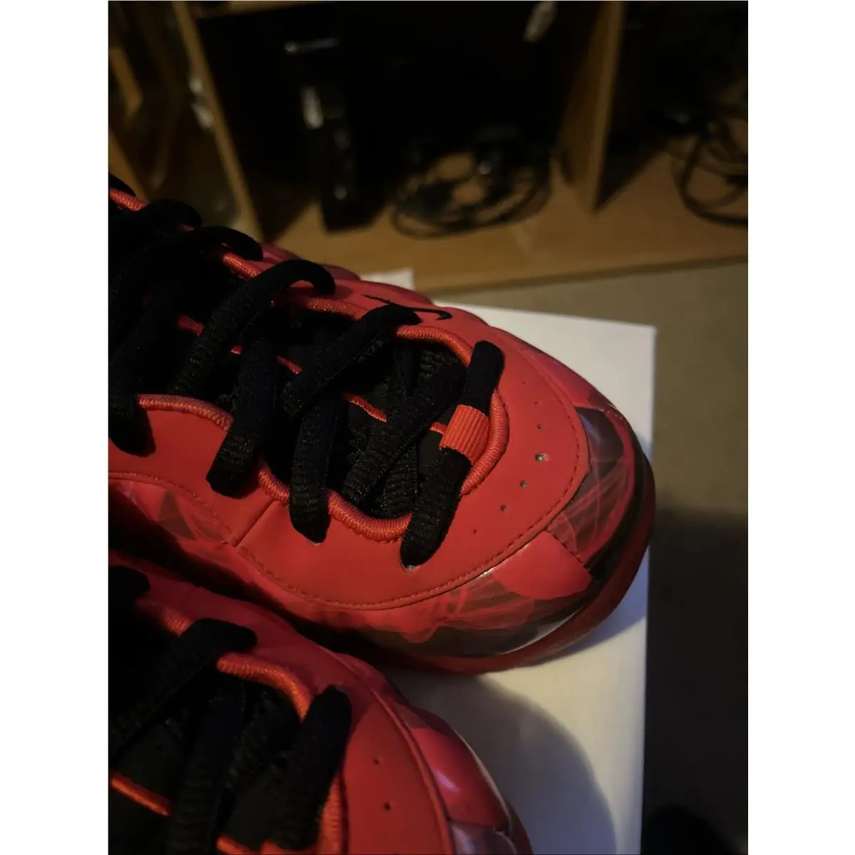 Nike shoes - Nike Air Foamposite - Air Foamposite - 641745-600 - Red (UPC: 0886061307483) 10