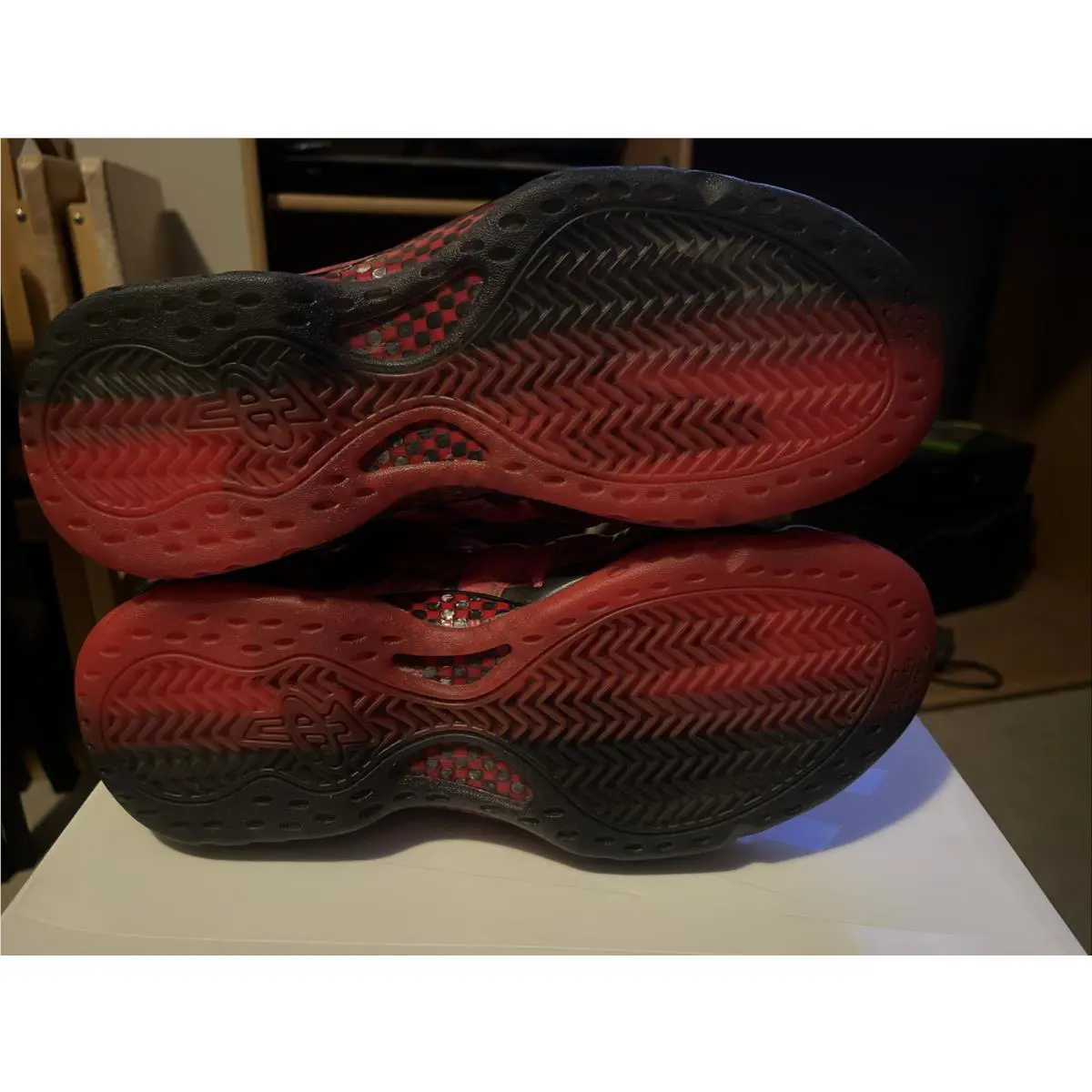 Nike shoes - Nike Air Foamposite - Air Foamposite - 641745-600 - Red (UPC: 0886061307483) 11
