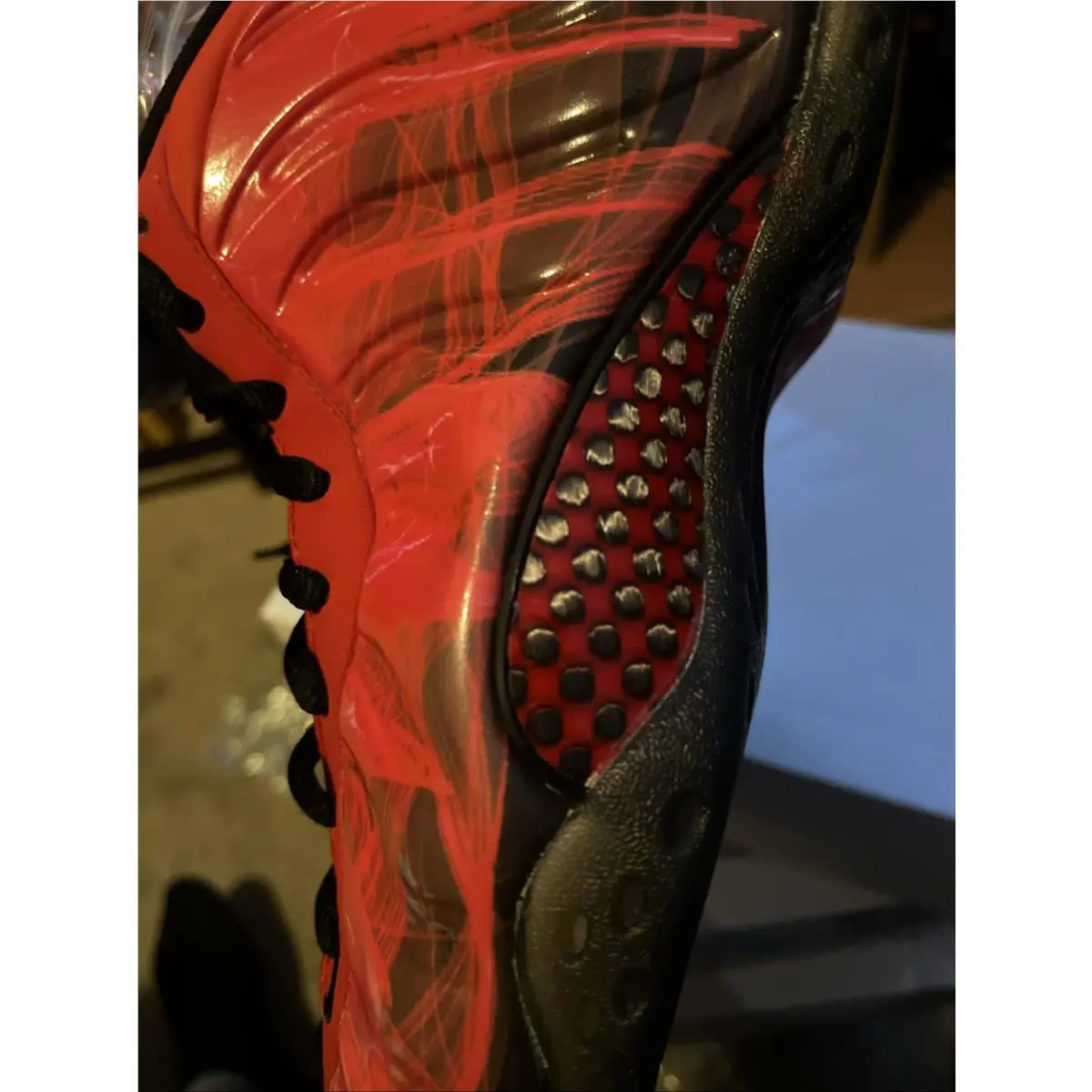Nike shoes - Nike Air Foamposite - Air Foamposite - 641745-600 - Red (UPC: 0886061307483) 13