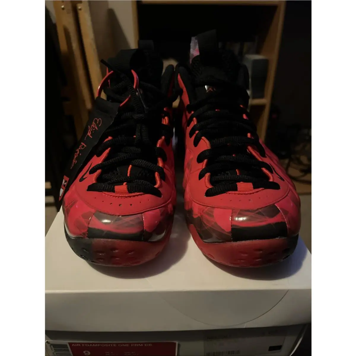 Nike shoes - Nike Air Foamposite - Air Foamposite - 641745-600 - Red (UPC: 0886061307483) 1
