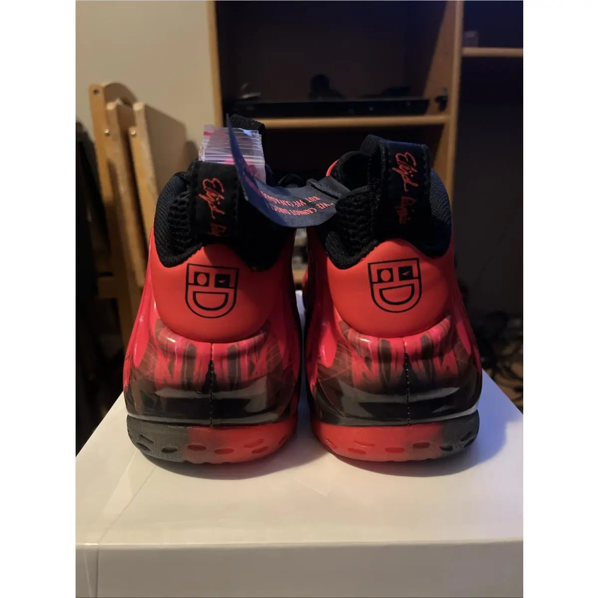 Nike shoes - Nike Air Foamposite - Air Foamposite - 641745-600 - Red (UPC: 0886061307483) 3