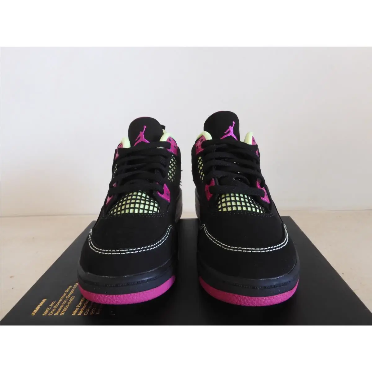 Nike shoes - Air Jordan 4 - Air - Black (UPC: 888408081322) 2