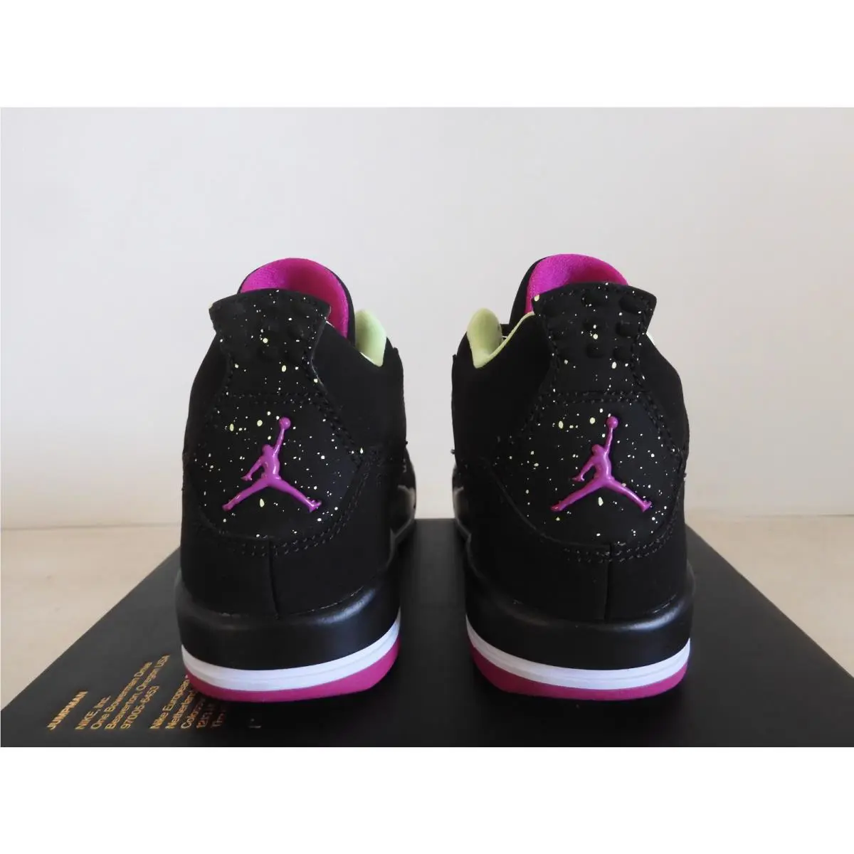 Nike shoes - Air Jordan 4 - Air - Black (UPC: 888408081322) 3