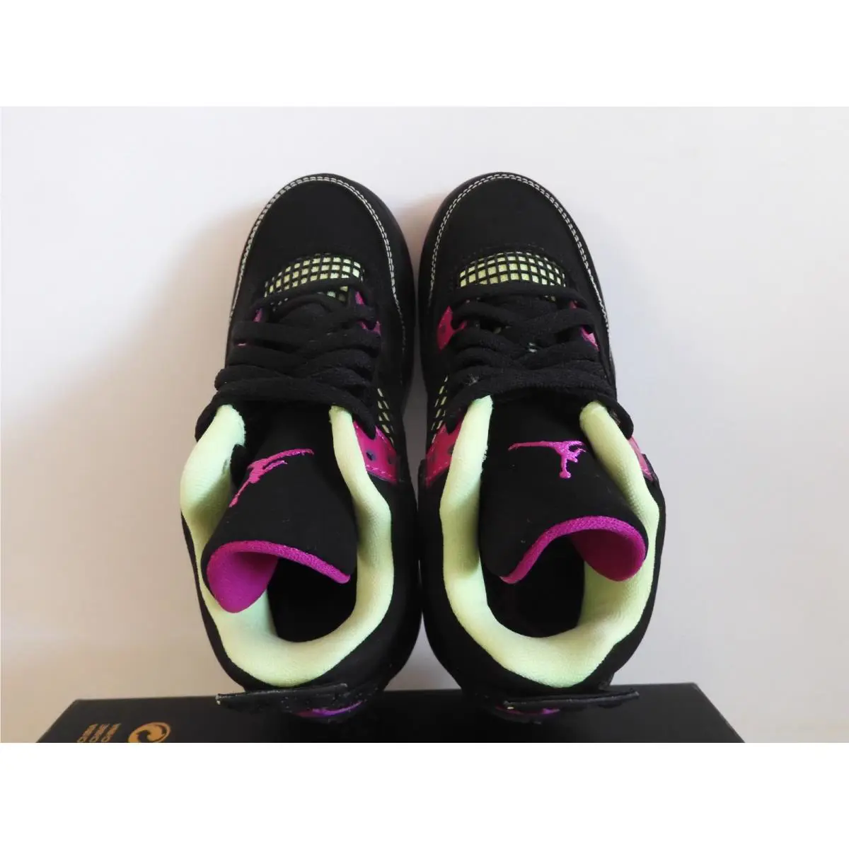 Nike shoes - Air Jordan 4 - Air - Black (UPC: 888408081322) 4