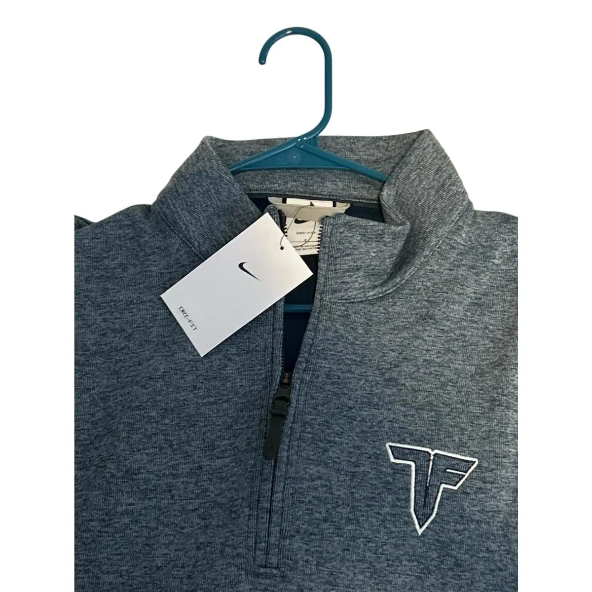 Nike clothing - NIKE PLAYER HALF-ZIP - PLAYER - DH0986451 - Blue 0