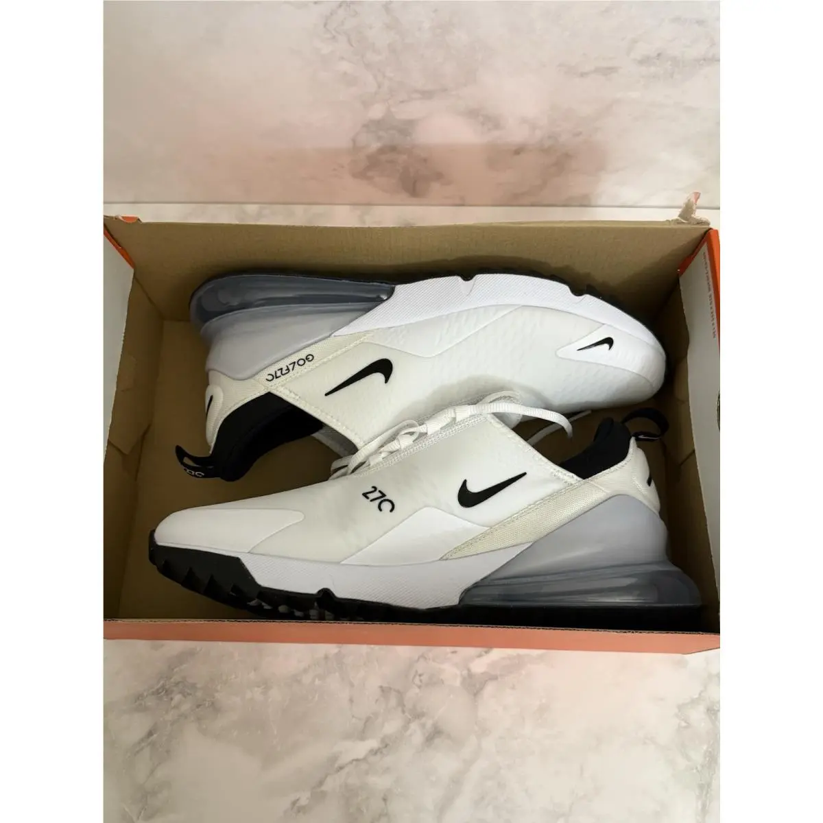 Nike shoes - Nike Air Max 270 Golf - CK6483-102 - White 7