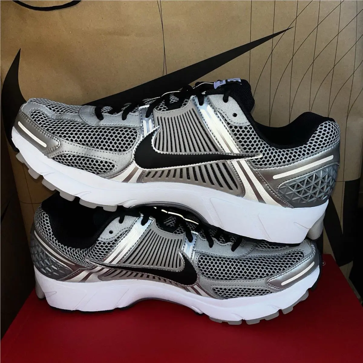 Nike shoes - Nike Zoom Vomero - Zoom Vomero - FJ4151-007 - Metallic Silver/Black 1
