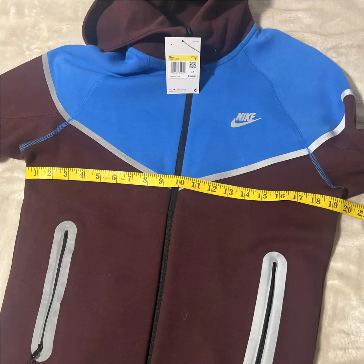 Nike clothing - Burgundy Crush/Light Photo Blue 4