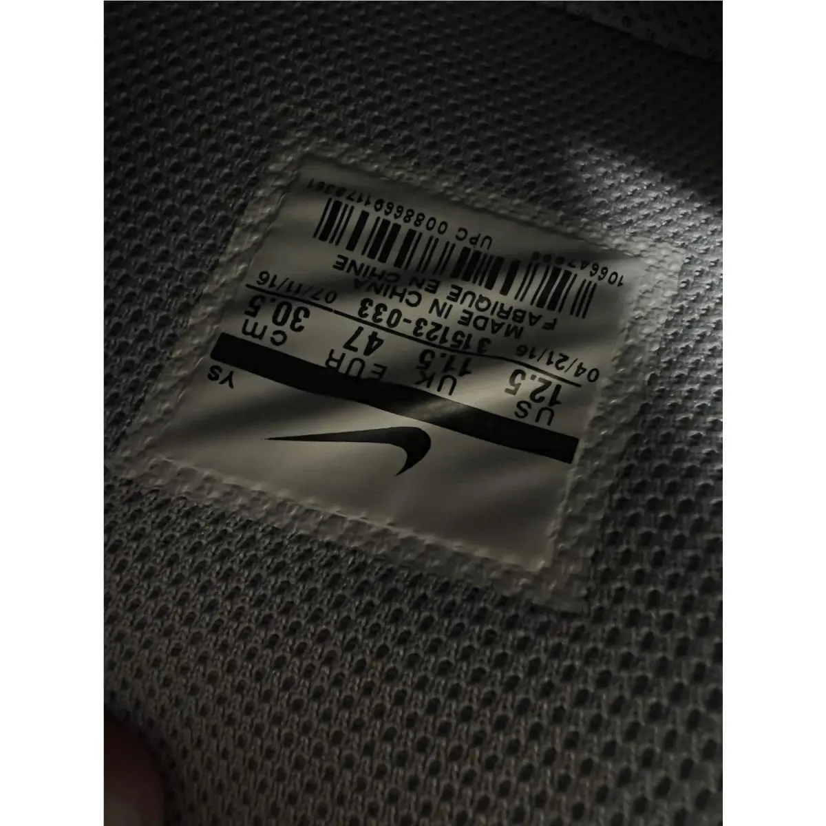 Nike shoes - Nike Air Force 1 - Air Force - 315123-111 - Gray 9