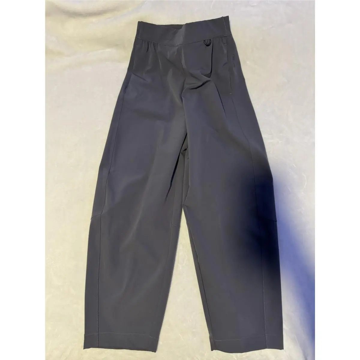 W Nike 24.7 Perfect Stretch Dri-fit XS Training Grey Uncuffed Pants
