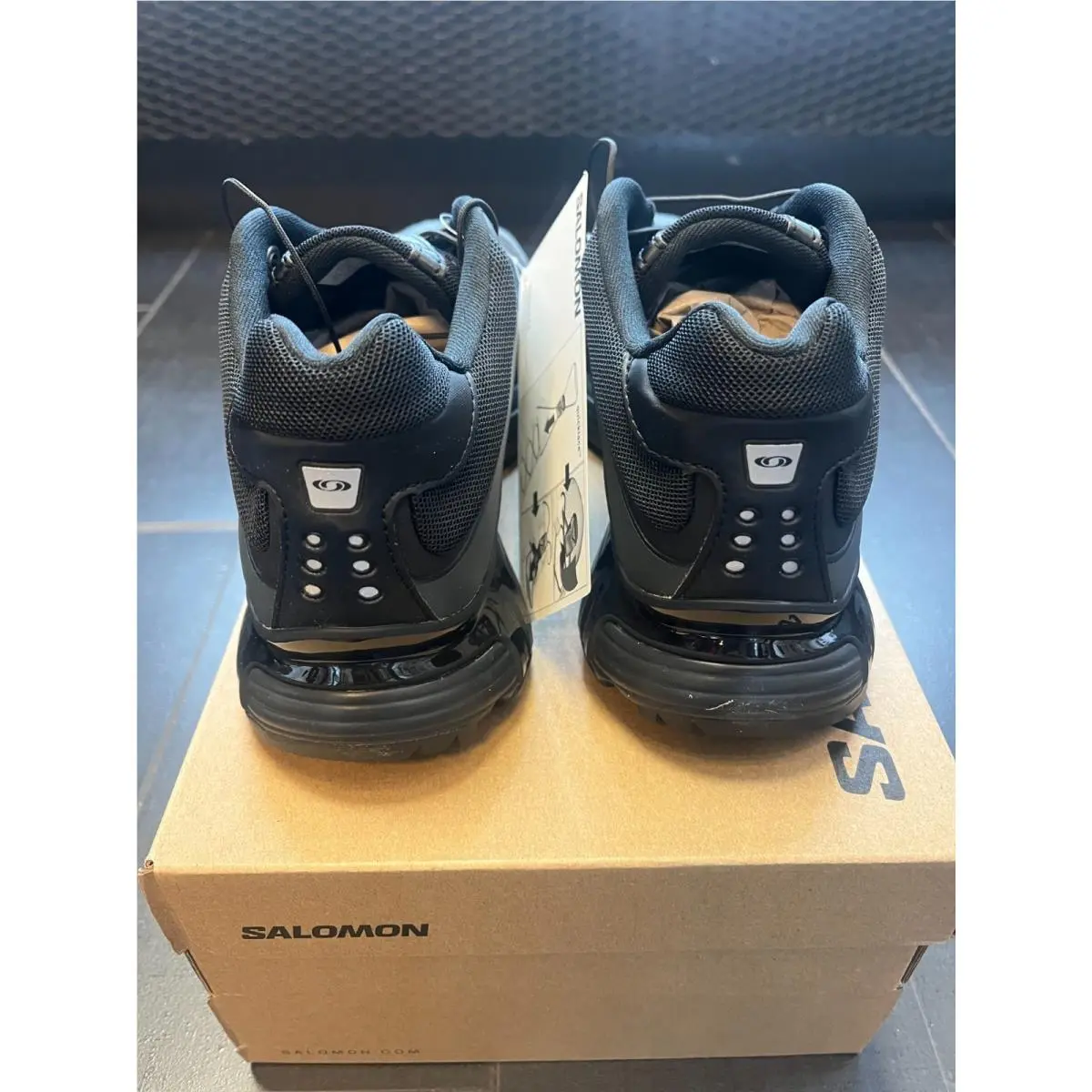 Salomon shoes - Salomon XT-Whisper - L47762000 - Black 8