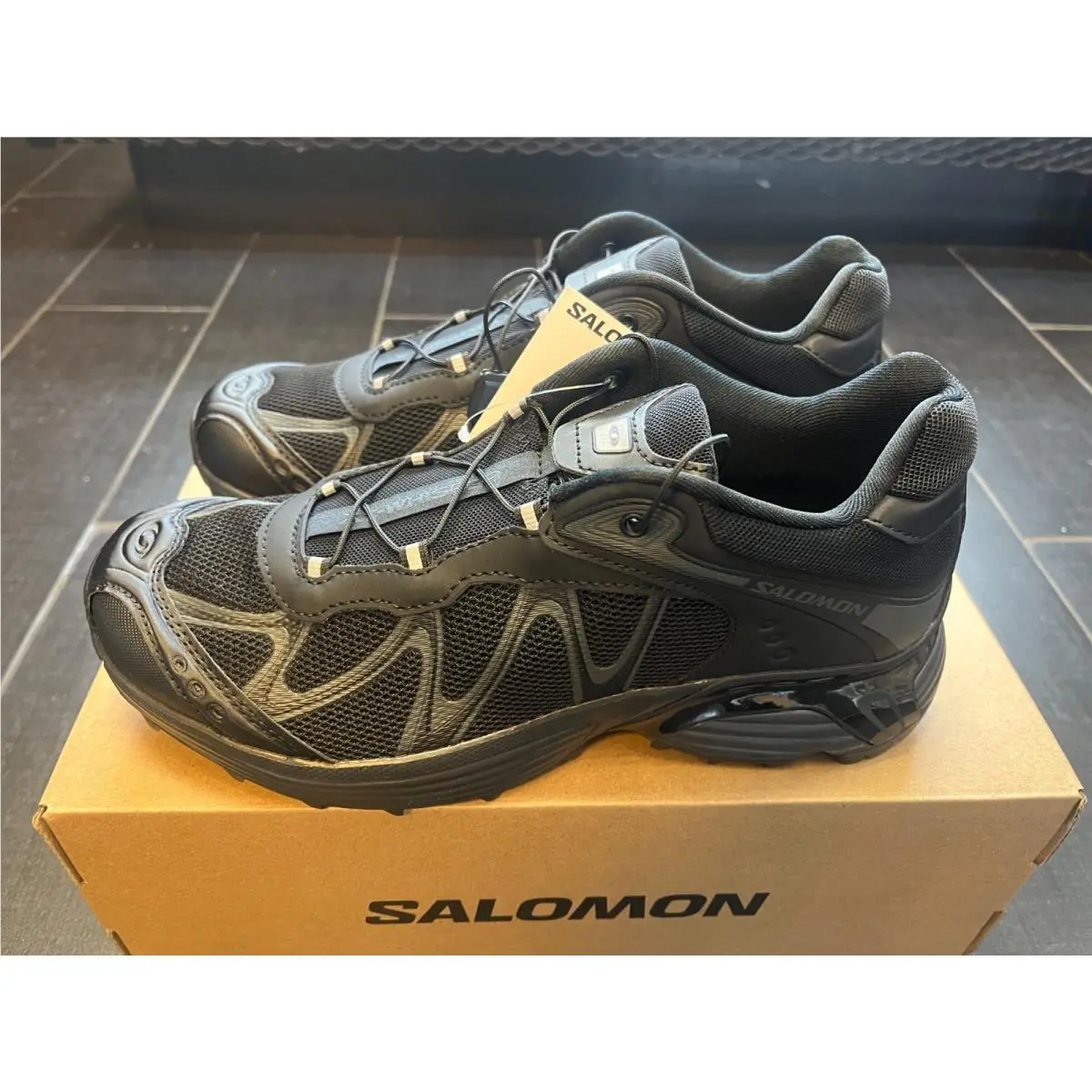 Salomon shoes - Salomon XT-Whisper - L47762000 - Black 4