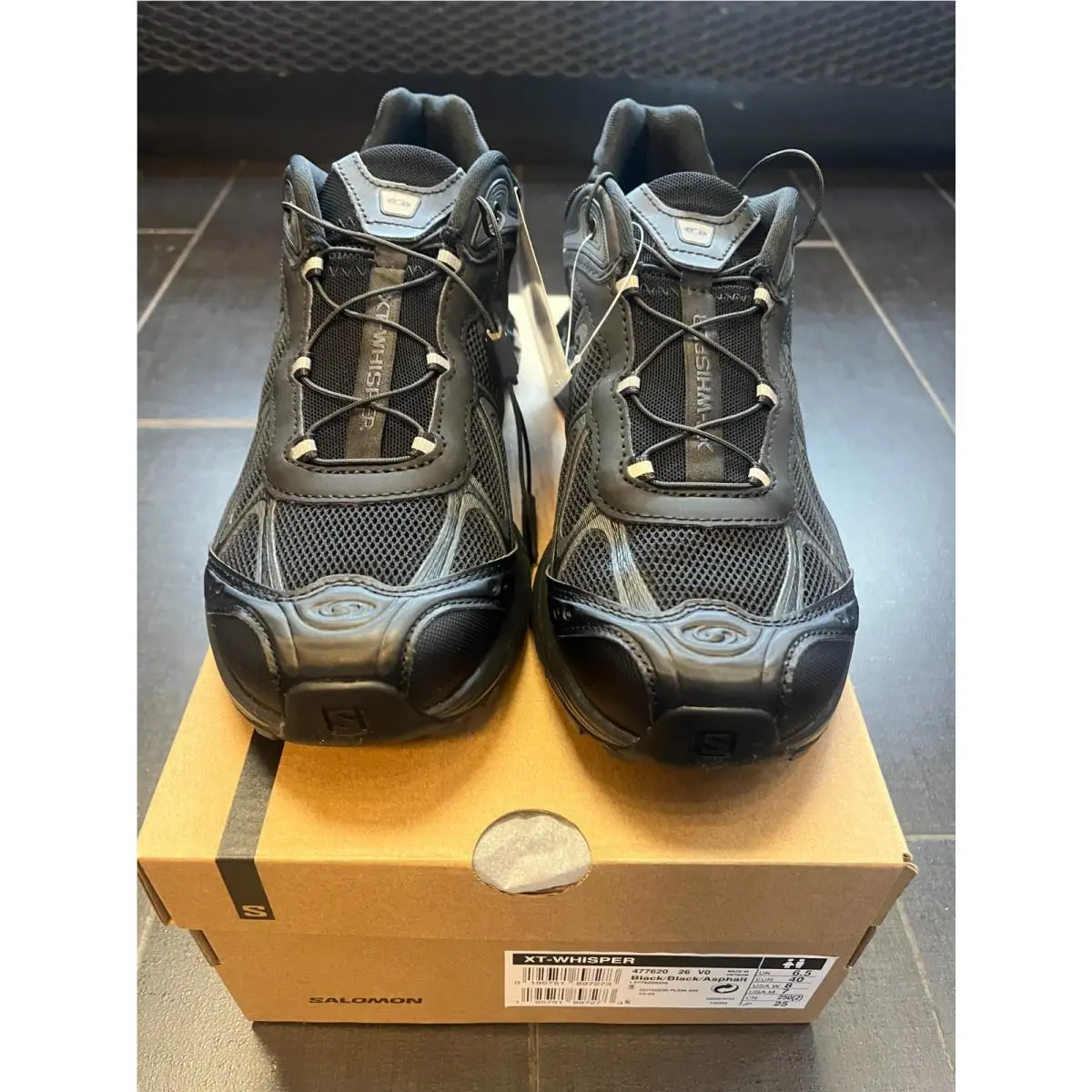 Salomon shoes - Salomon XT-Whisper - L47762000 - Black 6