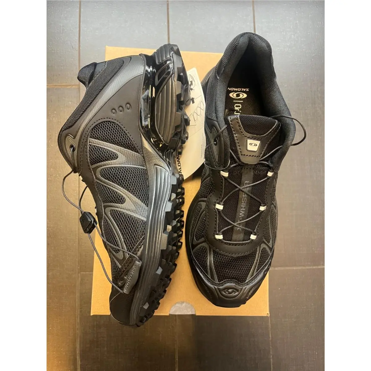 Salomon shoes - Salomon XT-Whisper - L47762000 - Black 7