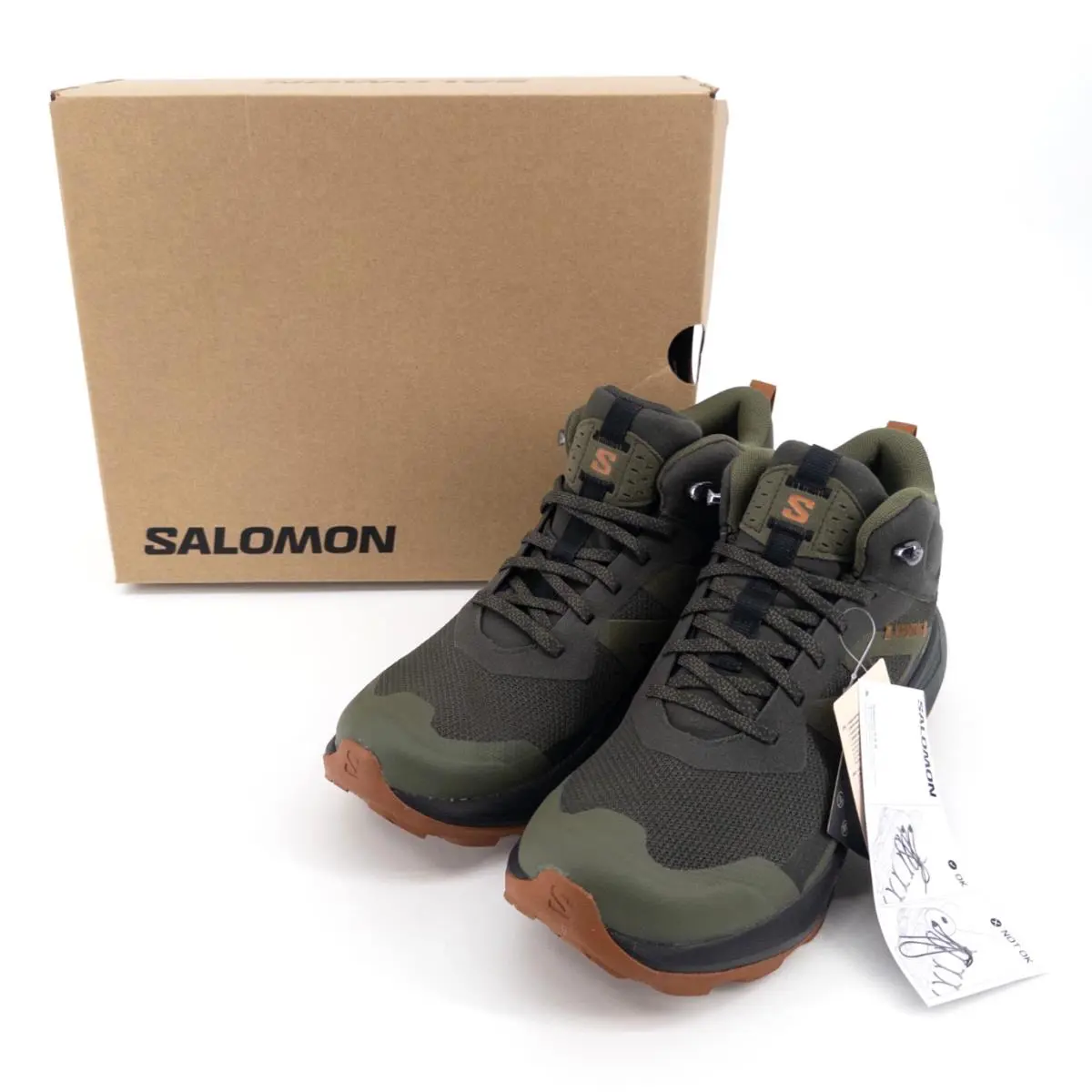 Salomon shoes - Peat / Black / Caramel Cafe, variaitons 4