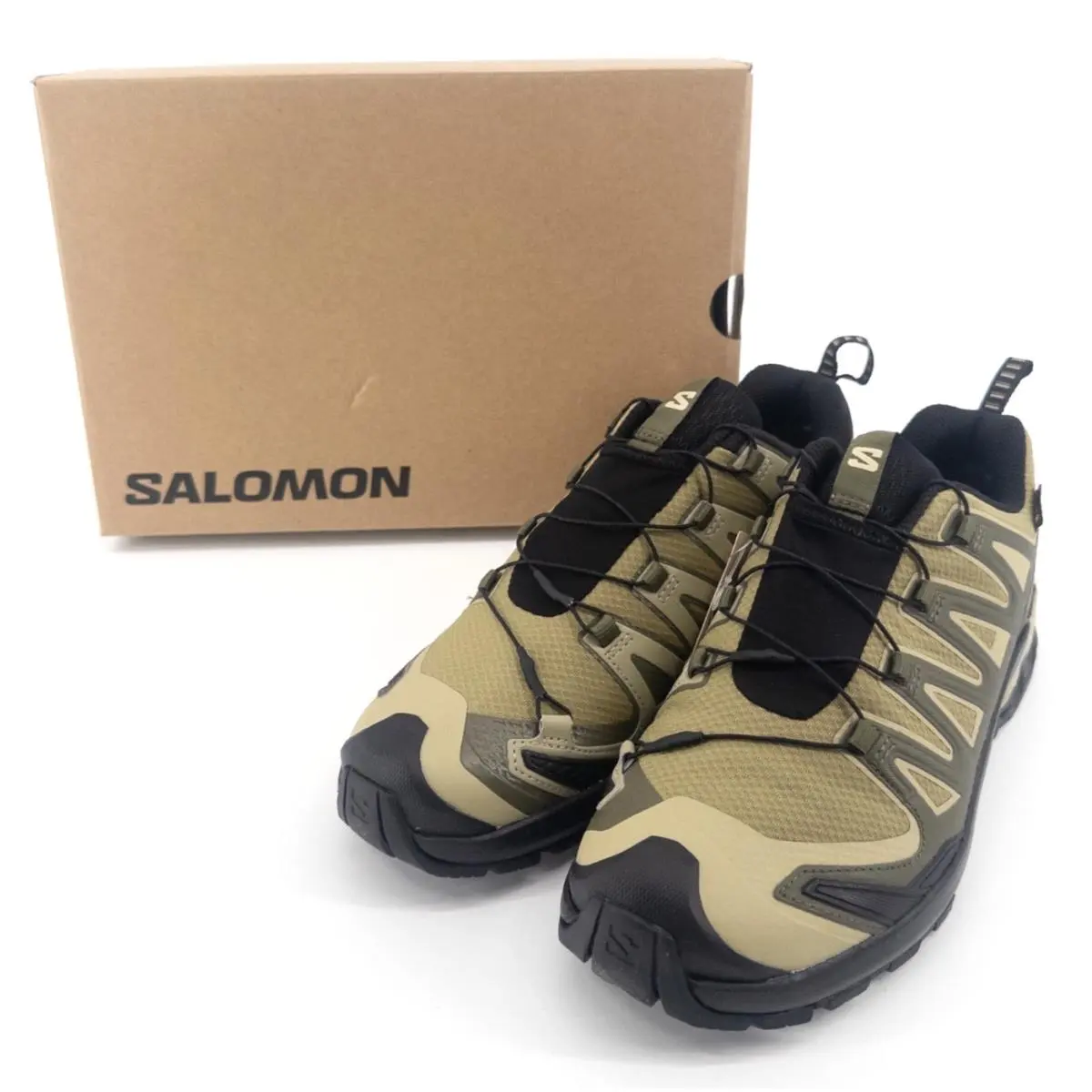 Salomon shoes - Dried Herb / Black / Olive Night, variations 4