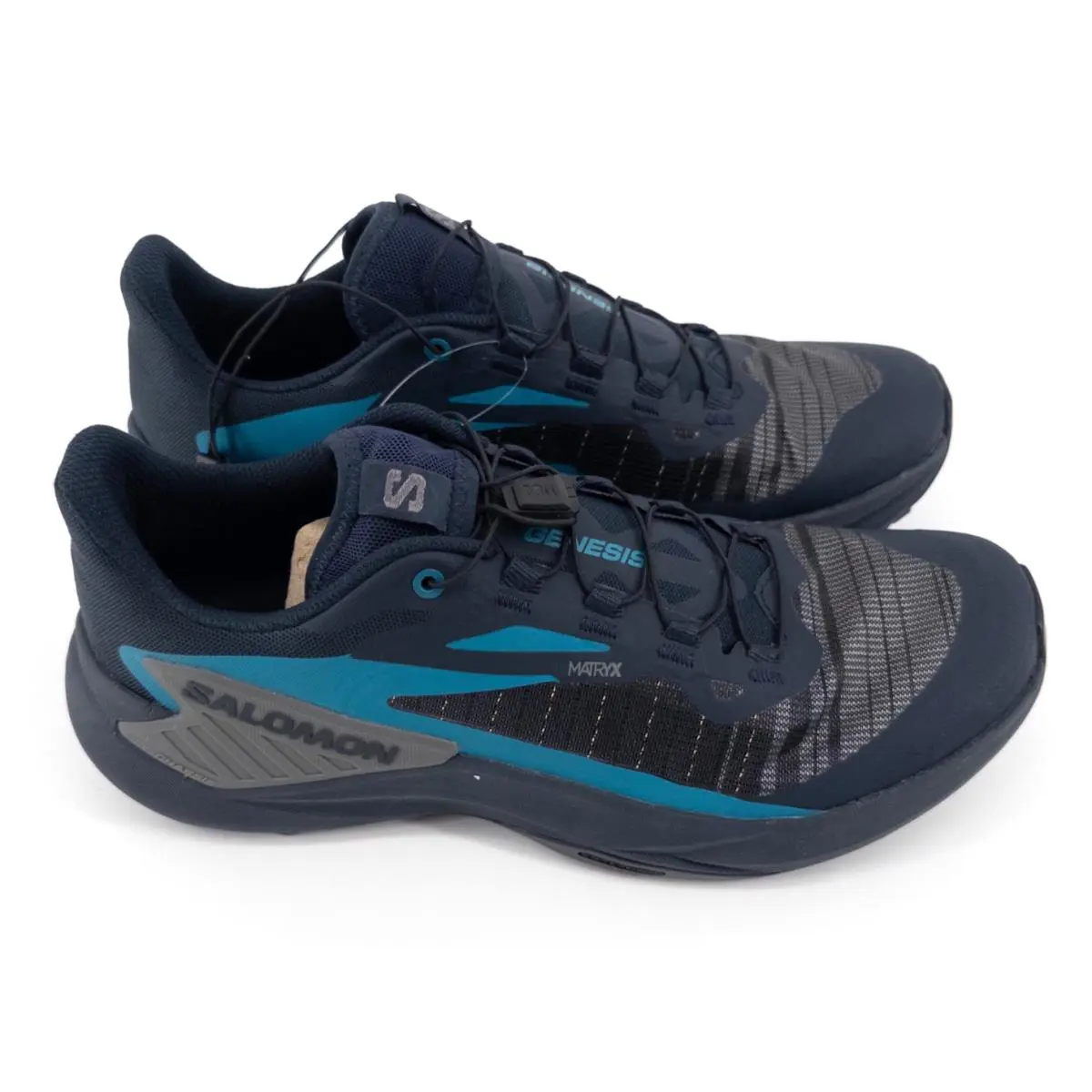 Salomon shoes - Carbon / Tahitian Tide / Quiet Shade, variations 1