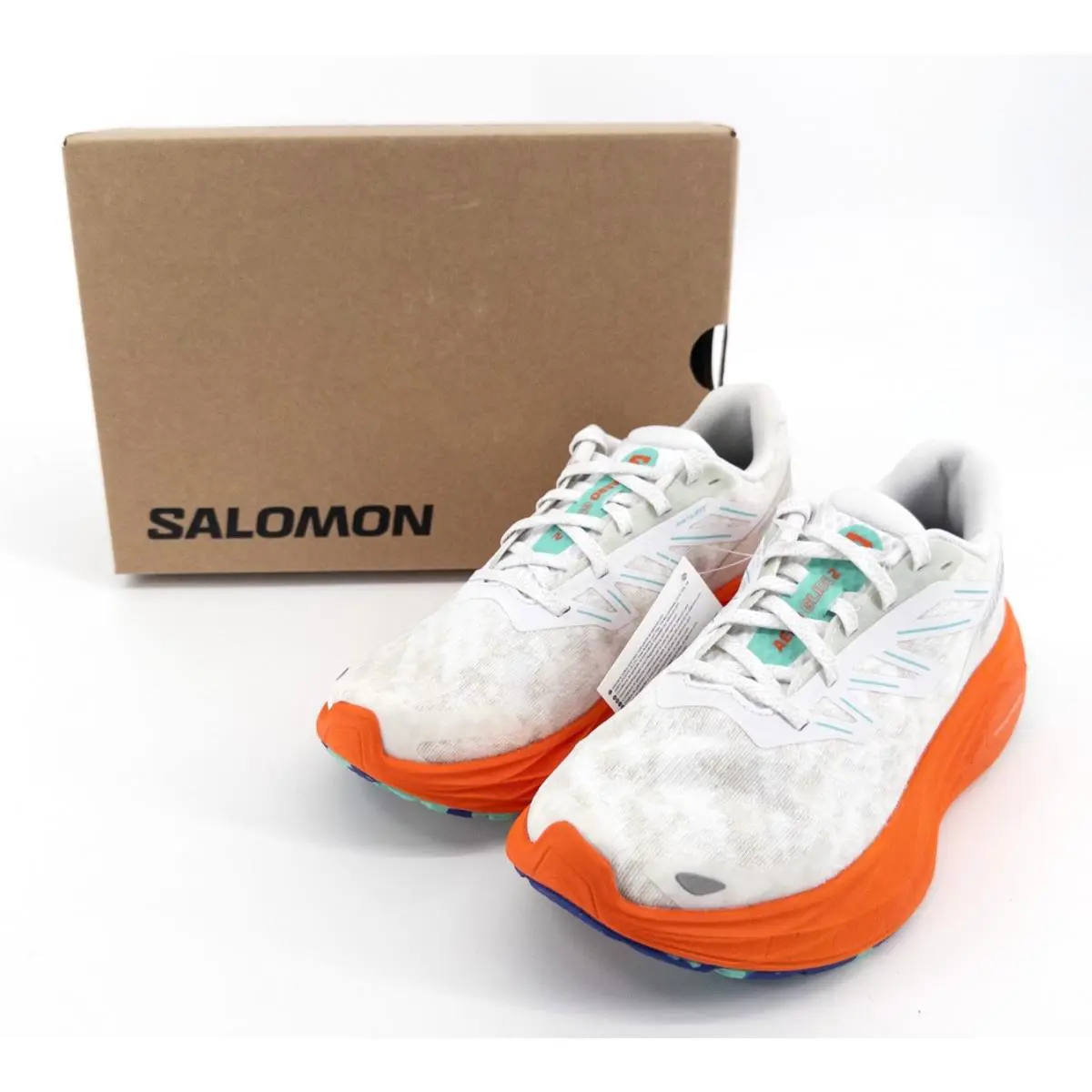Salomon shoes - White / Cherry Tomato / Electric Green, variaitons 4