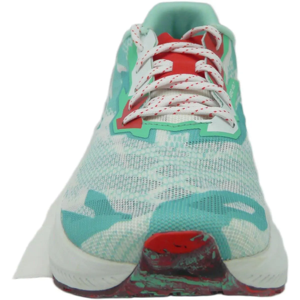 Salomon shoes - Salomon Aero Glide - Aero Glide - Yucca / White / Poppy Red 5