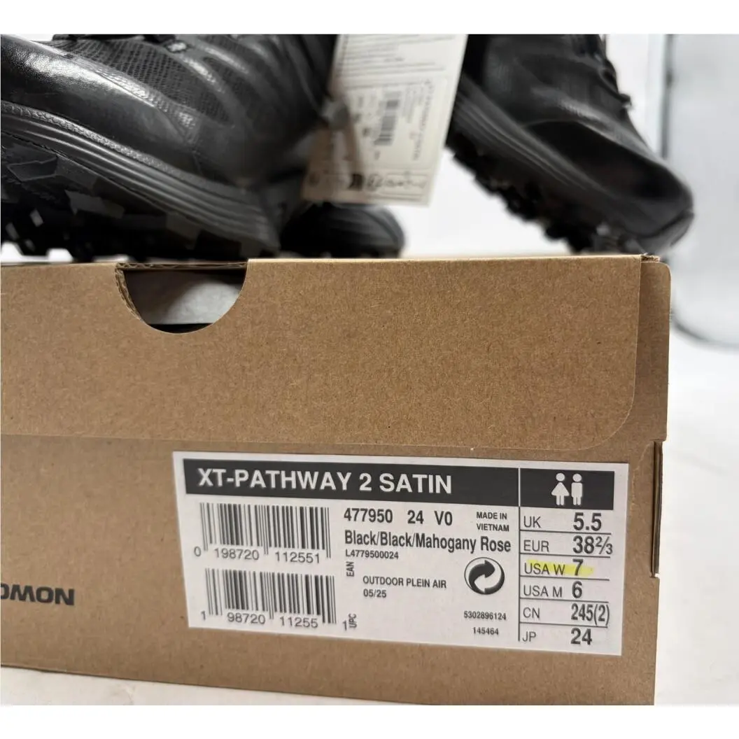 Salomon shoes - XT-Pathway 2 Satin - Satin - 477950 - Black/Rose (UPC: 198720112551) 5