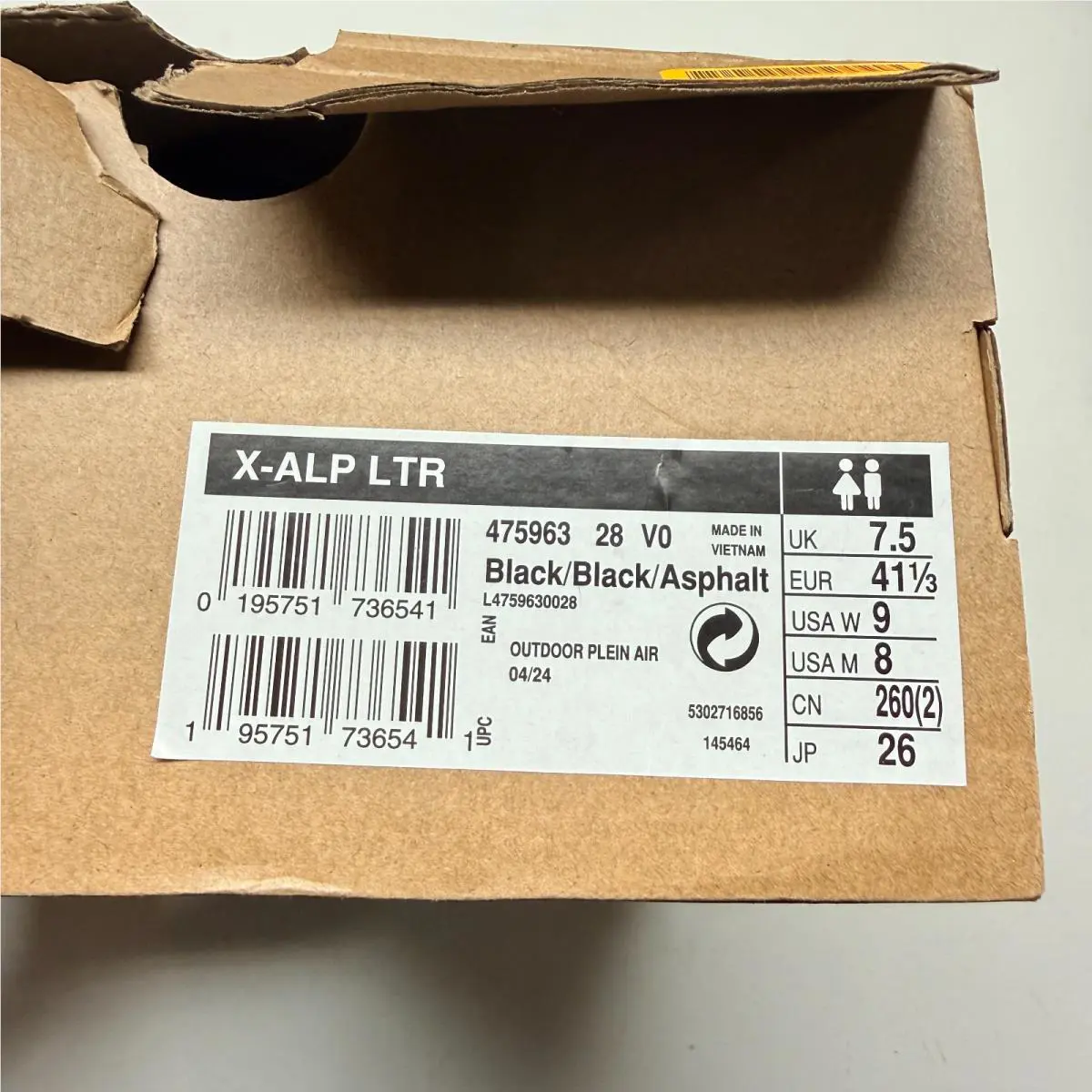 Salomon shoes - Salomon X Alp - Alp - L47596300 - Black 7
