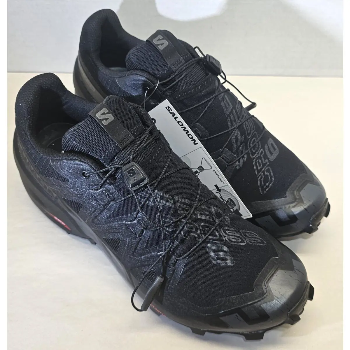 Salomon shoes - Salomon Speedcross - Speedcross - Black/Black/Phantom 6