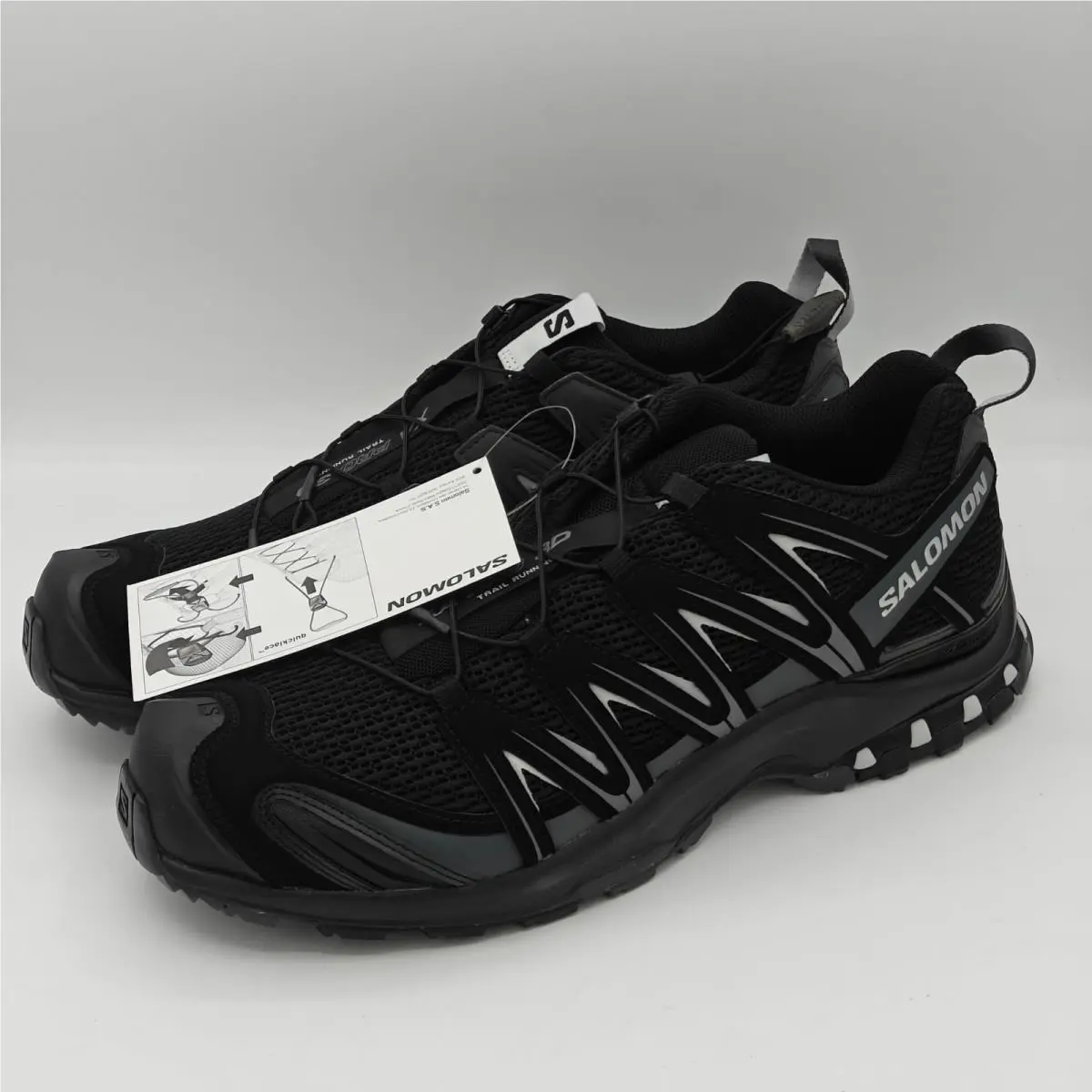 Salomon shoes - Salomon XA Pro 3D - Pro - 392514 - Black/Magnet/Quiet Shade (UPC: 889645197142) 9