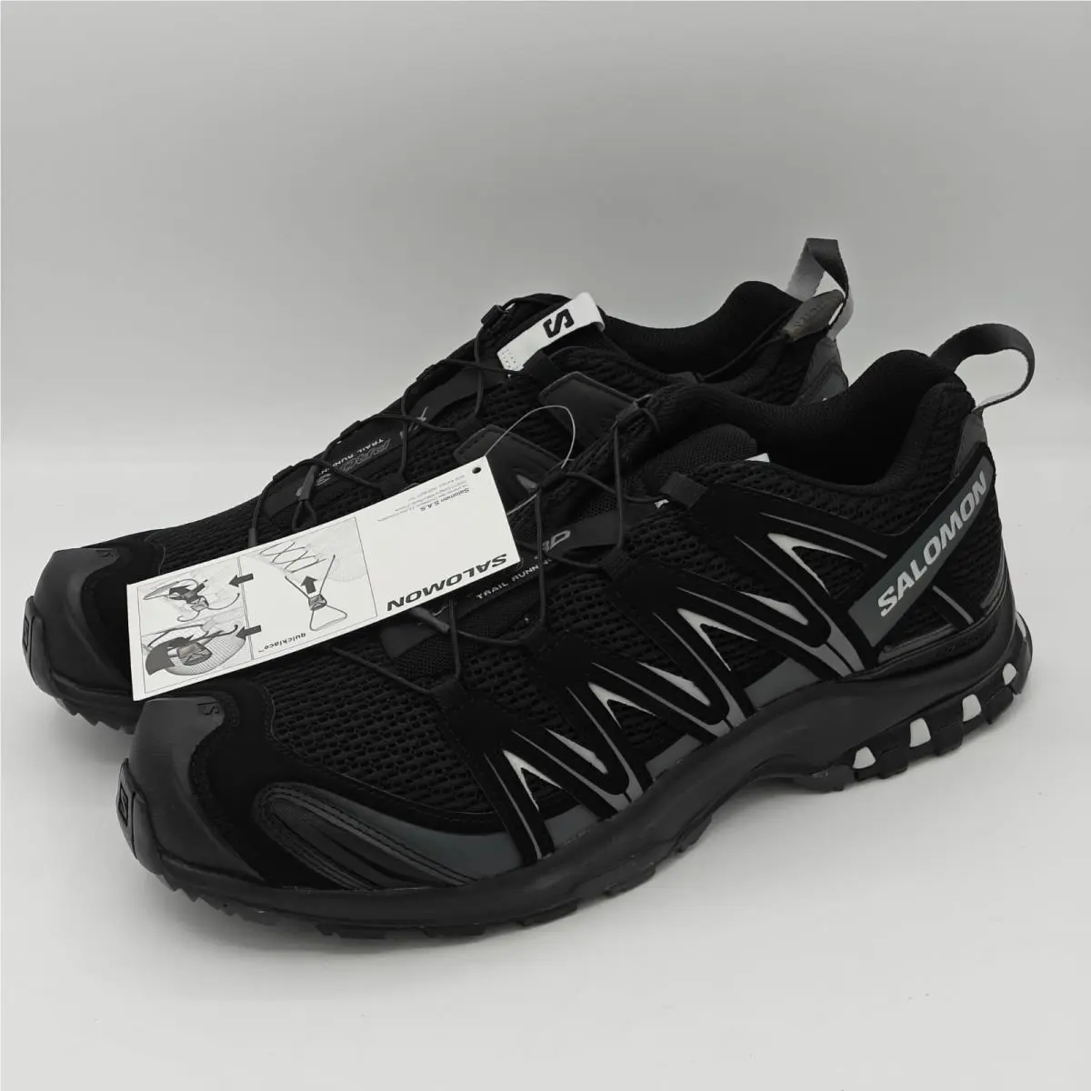 Salomon shoes - Salomon XA Pro 3D - Pro - 392514 - Black/Magnet/Quiet Shade (UPC: 889645197142) 9