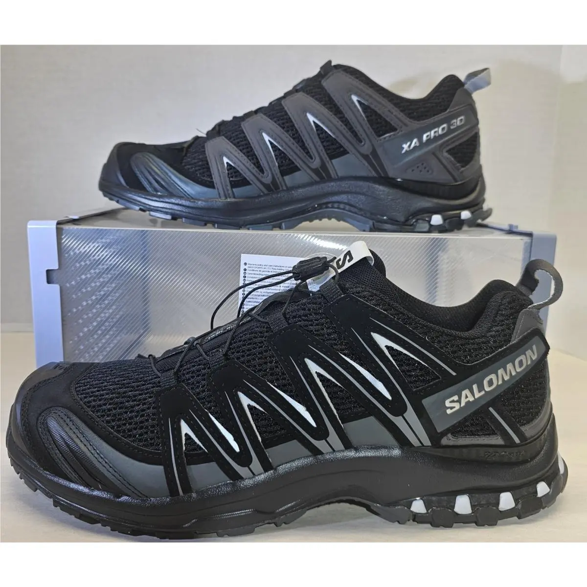 Salomon Men`s XA Pro 3D Ortholite Comfort Trail Running Sneakers Size 11