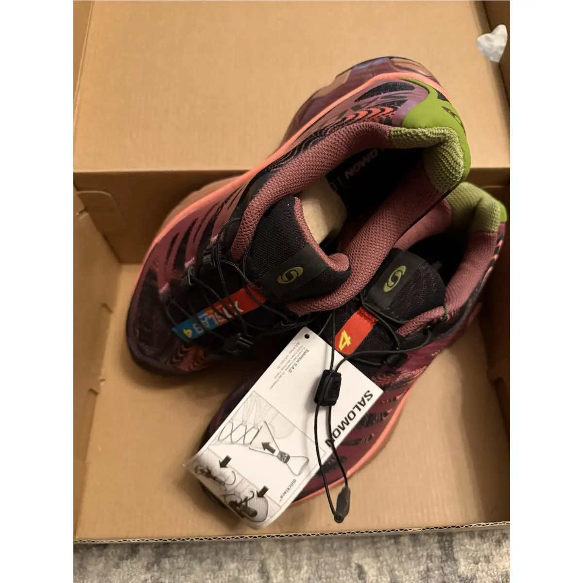 Salomon shoes - Salomon X Ultra GTX - Ultra GTX - Purple X Black (Rave At Dawn) 5