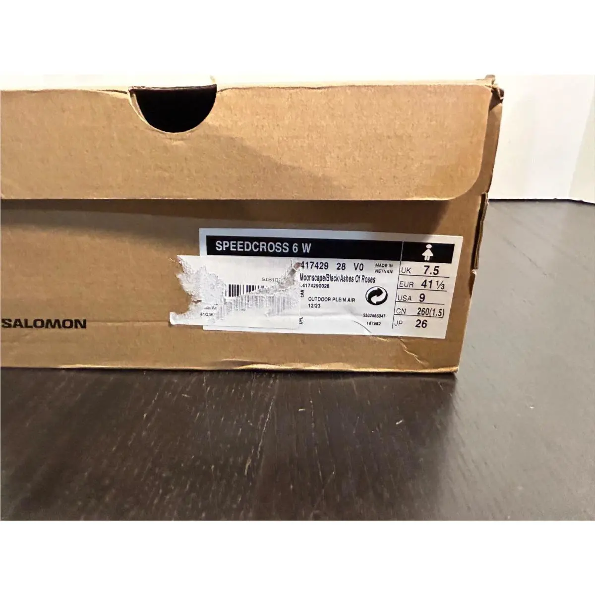 Salomon shoes - Purple, Black, Grey 18